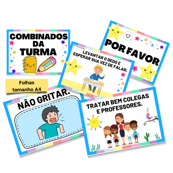 combinados da turma e palavrinhas mágicas