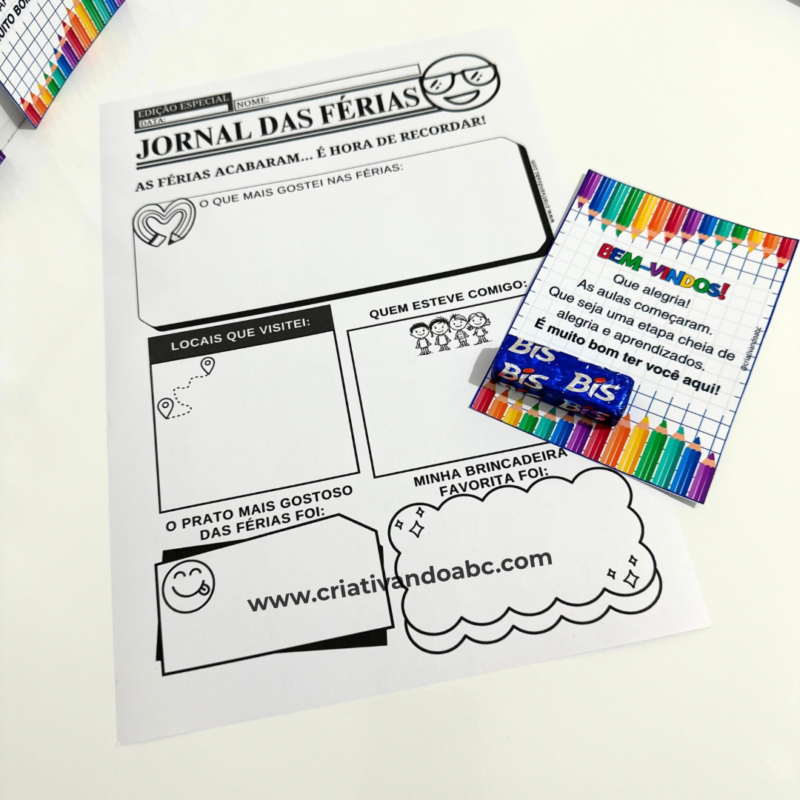 Jornal das férias