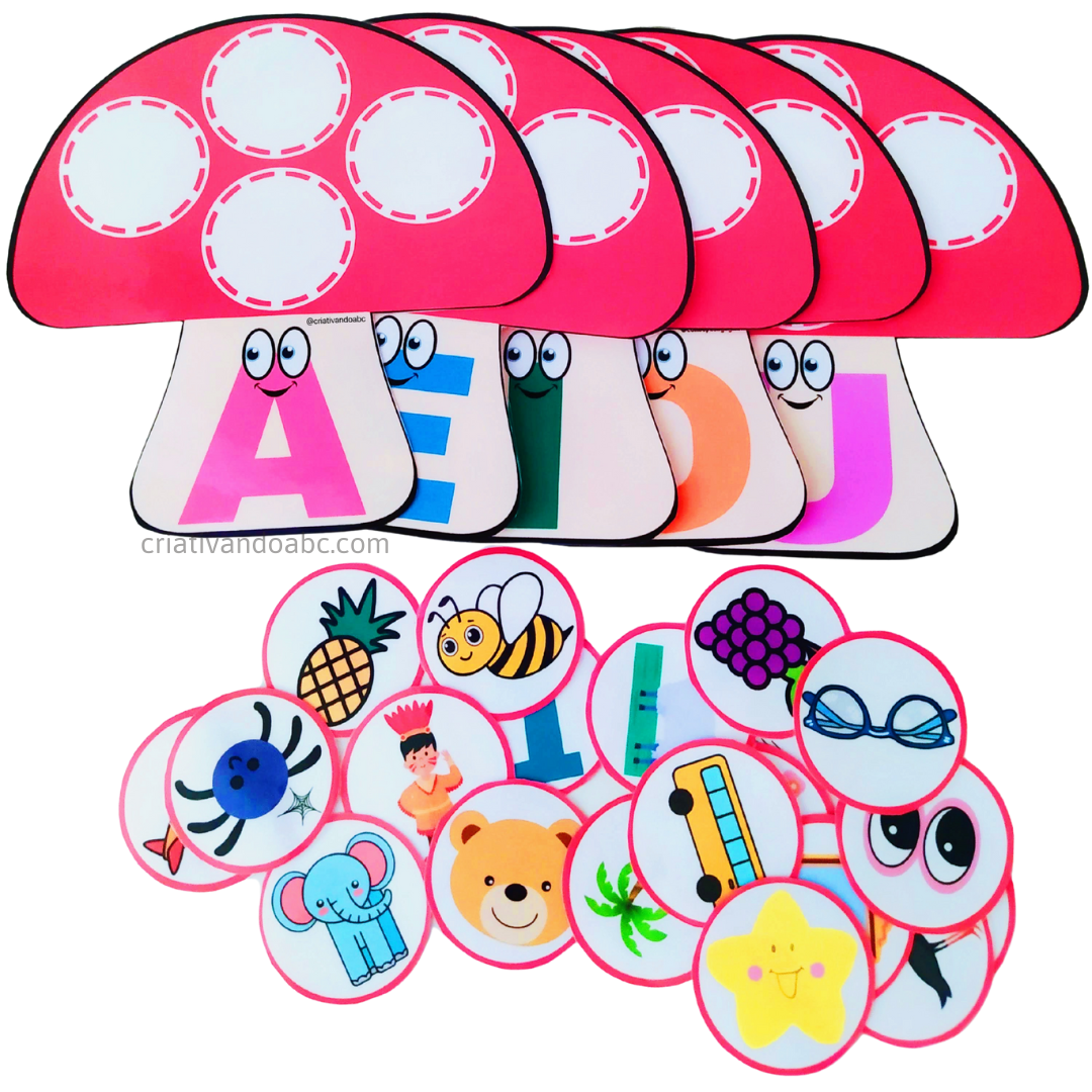 Vogais - combo de atividades