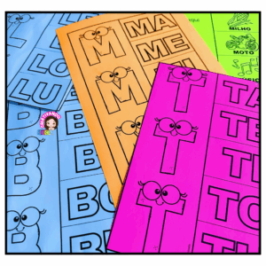 atividades com sílabas para imprimir