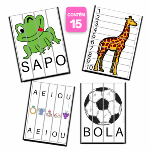 Quebra-cabeças alfabetização