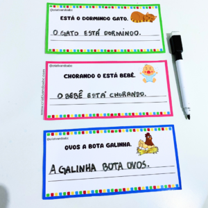 montar frases, organizar frases, atividade com frases, frases embaralhadas