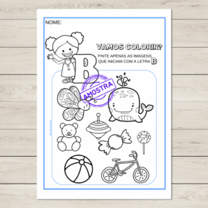 Atividades com todas as letras do alfabeto