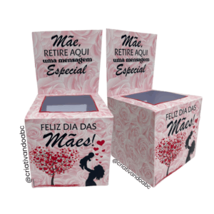 caixa de mensagens dia das mães