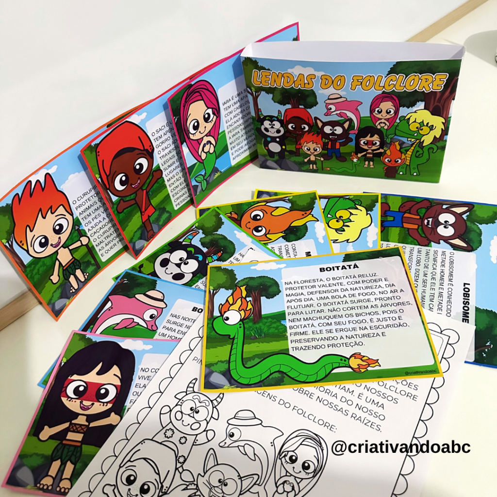 Kit Lendas do folclore
