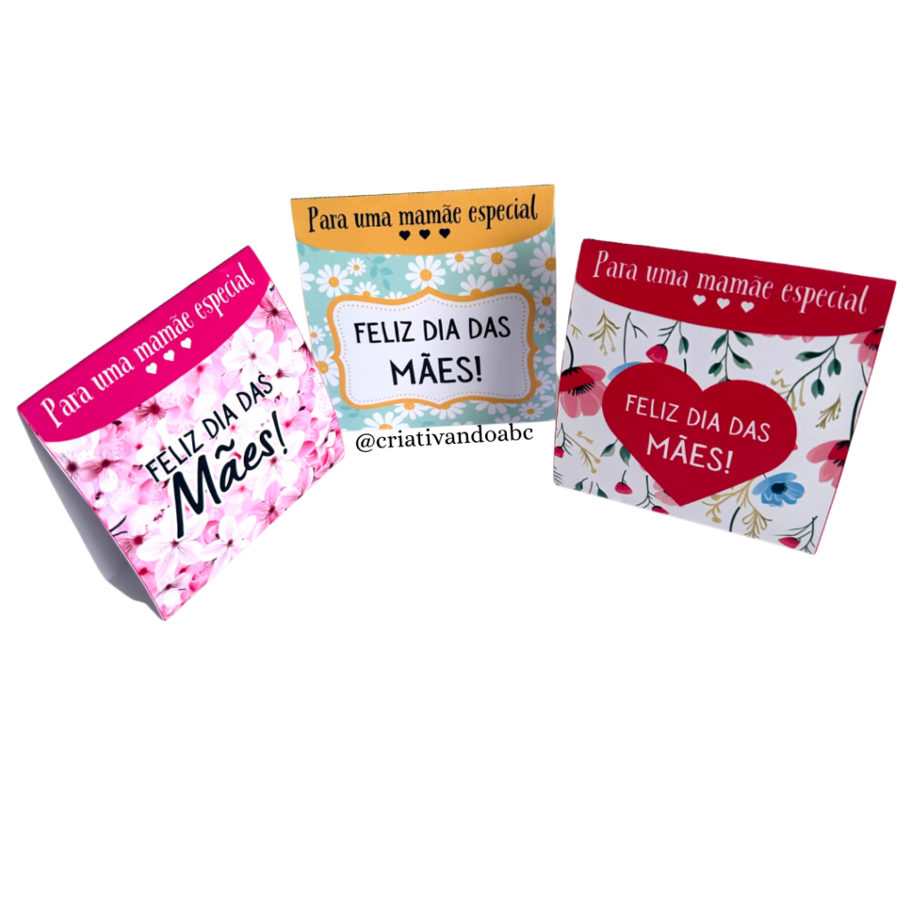 lembrancinha dia das mães para colocar bombom