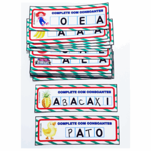 Complete com Consoantes
