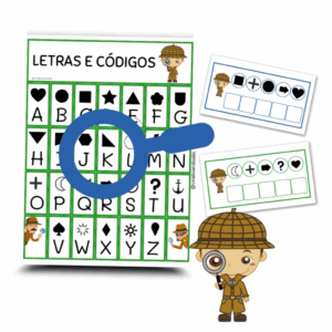Descubra a Palavra-Letras e Códigos