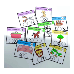 atividde com sílabas