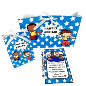 lembrancinha para férias escolares