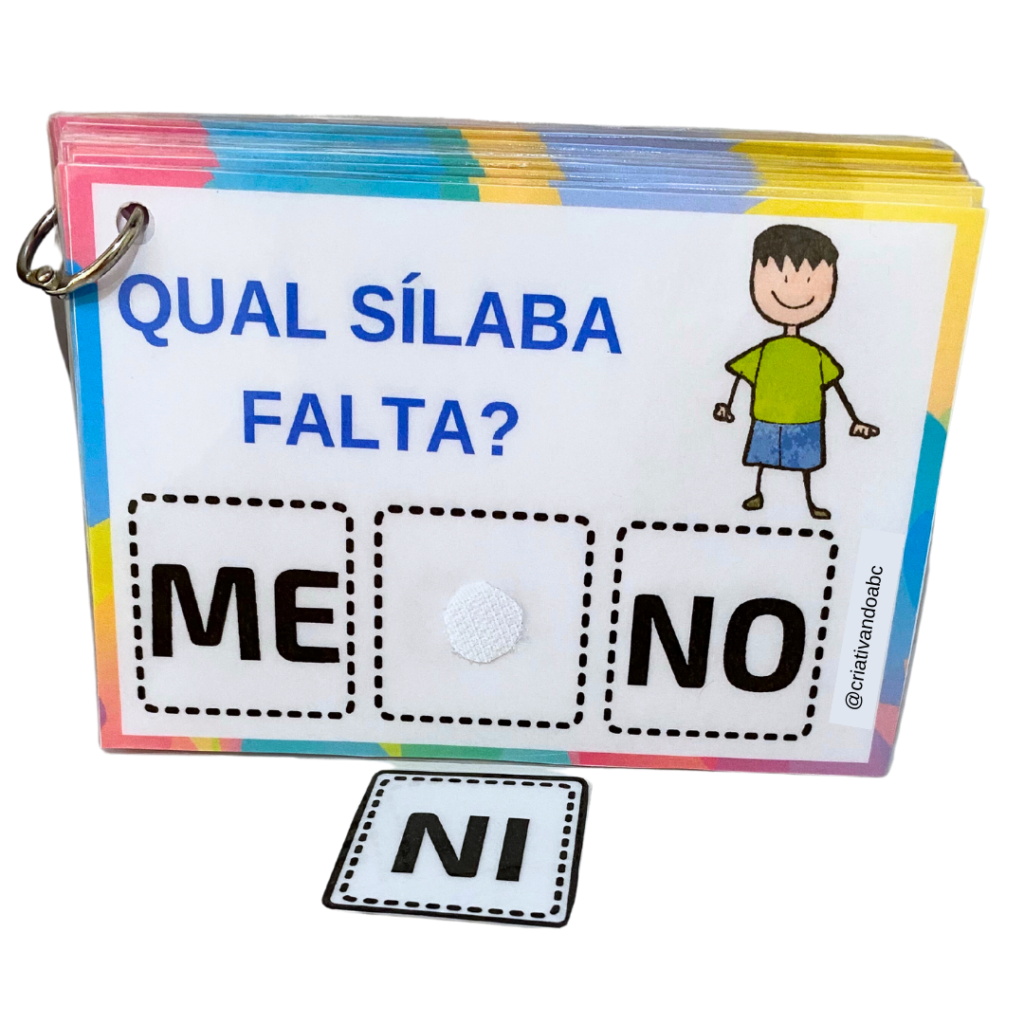 completar palavras com sílabas