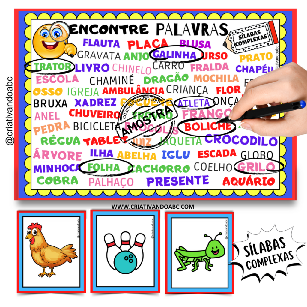 LINCE SÍLABAS COMPLEXAS