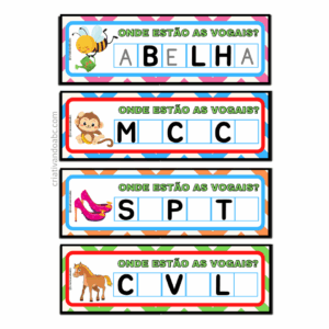 Onde estão as vogais?