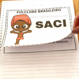 atividade com o saci