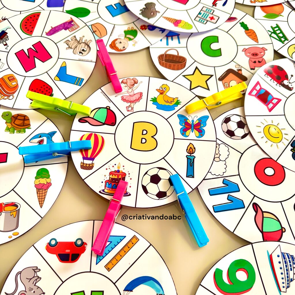 Dicos com o alfabeto