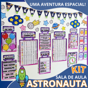 KIT SALA DE AULA ASTRONAUTA