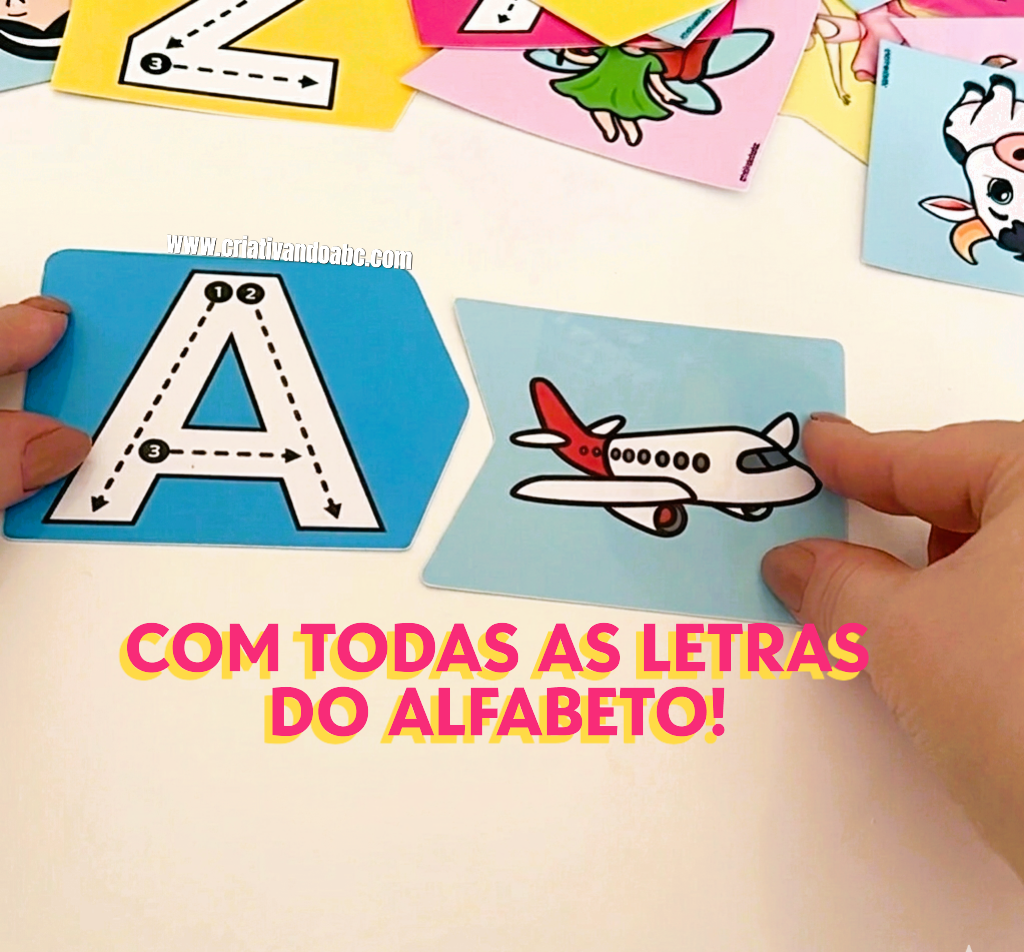 Encaixe do Alfabeto