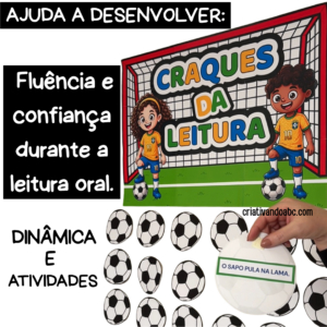 Craques da Leitura – Dinâmica e Atividades com Frases