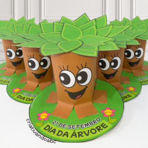 Dia da Árvore - Árvore Interativa Atividade dia da árvore